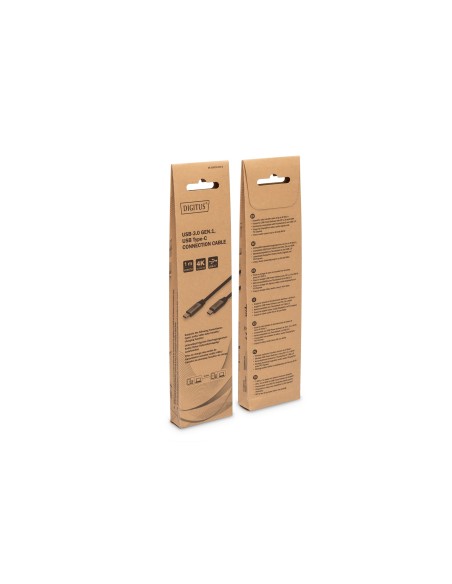 Cable 1mts USB-C macho/macho