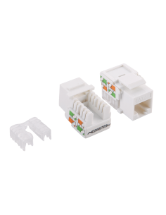 Conector Cat.5e Keystone Jack UTP perforación IDC de 90° 18.8 mm de ancho Professional