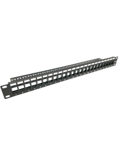 Patch panel vacio 19" 24x