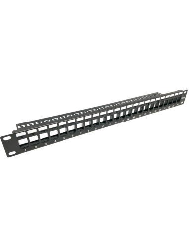 Patch panel vacio 19" 24x