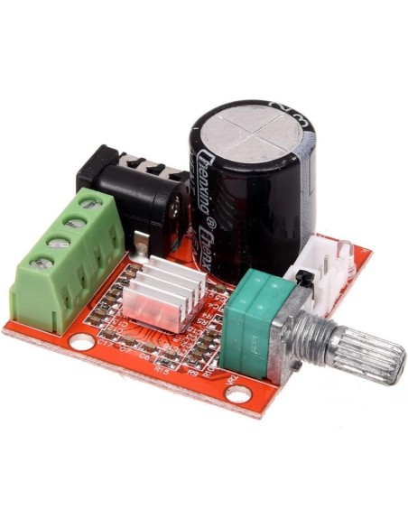 AMPLIFICADOR DE AUDIO ESTEREO 2X10W PAM8610 12VCC