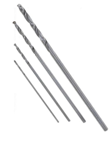 CONJUNTO DE 4 BROCAS HSS 0.4-06-0.8-1mm