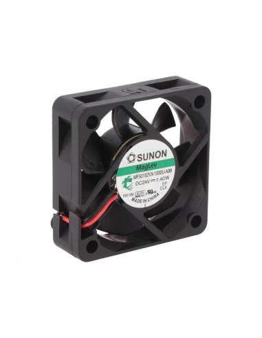 Ventilador 24V 50x50x15mm 31.43m3/h 38.1dBA