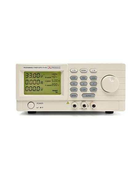 Fuente promax de laboratorio programable 40V,5A control remoto
