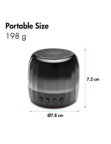 Altavoz Bluetooth RGB