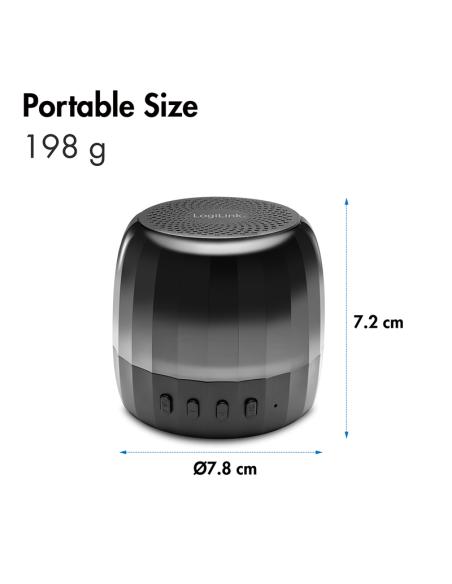 Altavoz Bluetooth RGB