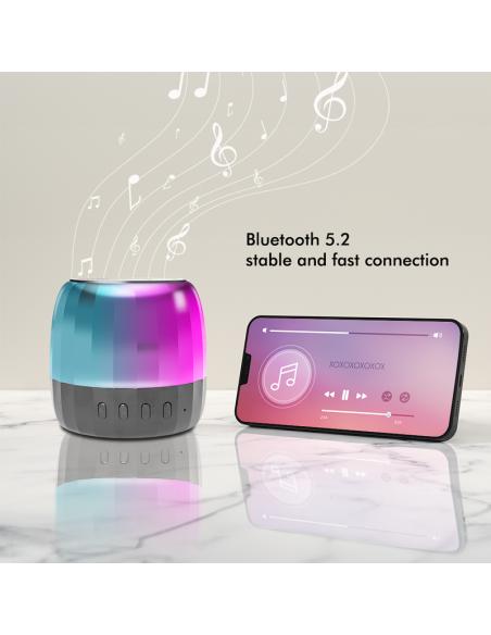 Altavoz Bluetooth RGB