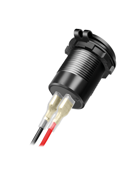 Conector USB A/B dual para chasis