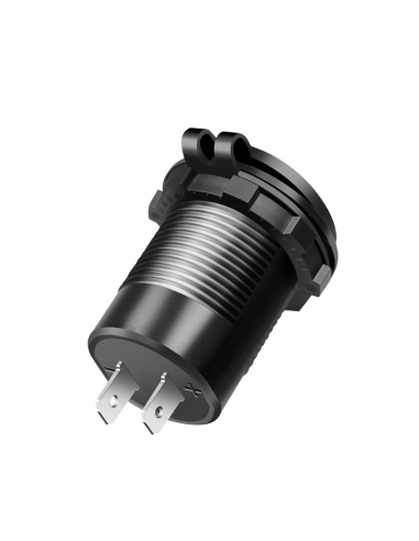 Conector USB A/B dual para chasis