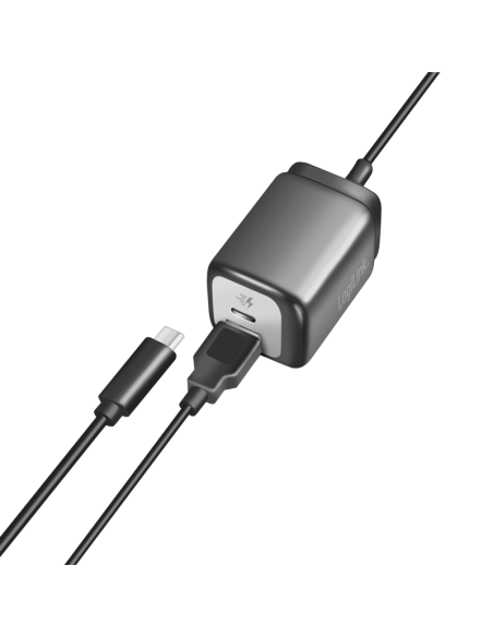 Alimentador dual USB A/C con cable de 1.5mts