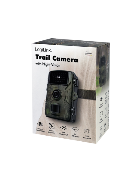 Cámara para intemperie con visión nocturna