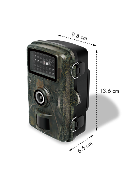 Cámara para intemperie con visión nocturna