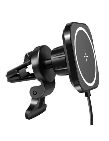 Soporte smartphone para coche con carga wireless