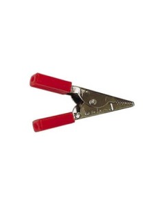 PINZA COCODRILO STANDAR 50mm ROJA