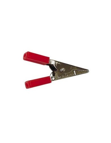 PINZA COCODRILO STANDAR 50mm ROJA