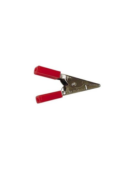 PINZA COCODRILO STANDAR 50mm ROJA