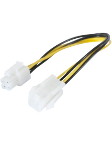 CABLE ALARGO ALIMENTACIÓN 4PINES 20CM.