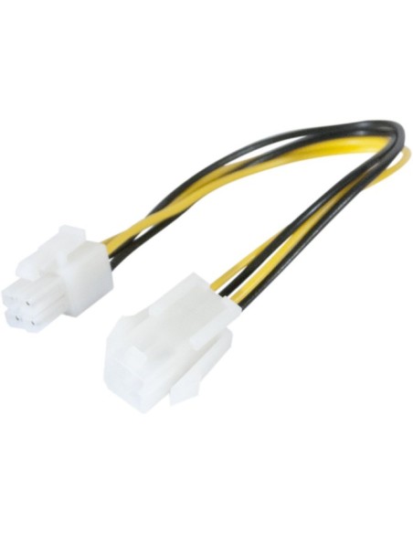 CABLE ALARGO ALIMENTACIÓN 4PINES 20CM.