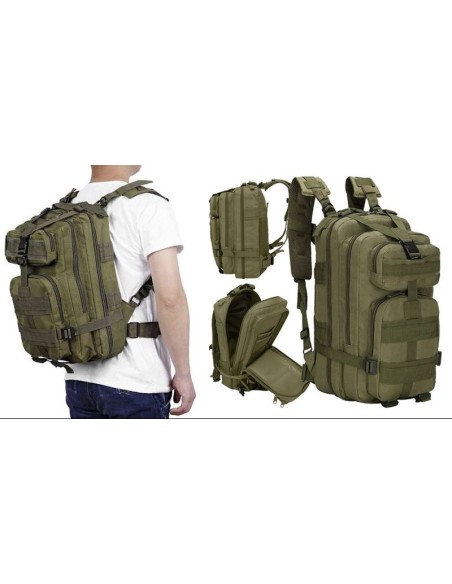 Mochila multiusos 38L 5x compartimientos