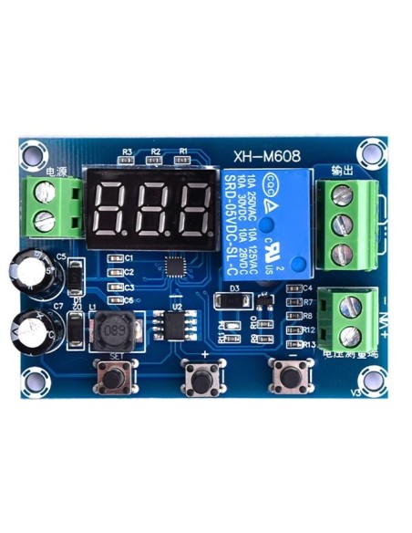 MODULO PROTECTOR DE BATERIAS DE PLOMO DE CARGA & DESCARGA CON DESCONEXION