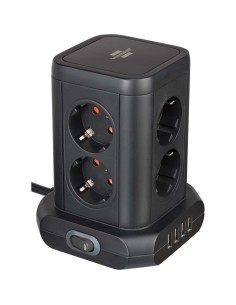 Torre 8 enchufes / 4x USB