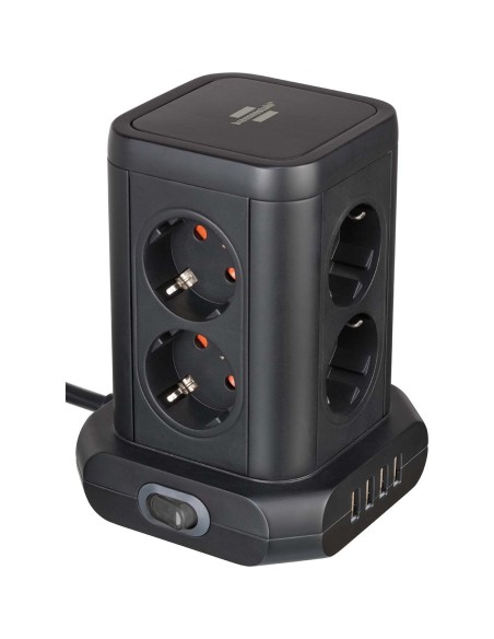 Torre 8 enchufes / 4x USB