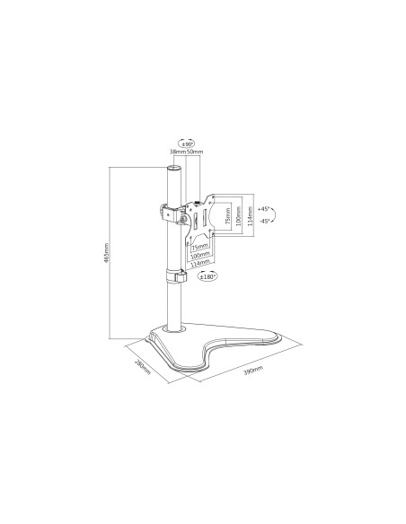 Soporte de monitor universal