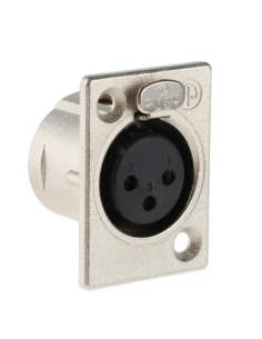 CONECTOR NEUTRIK XLR HEMBRA 3CTS PANEL