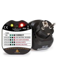 DETECTOR DE ERRORES DE CABLEADO ELECTRICO-DIAGNOSITOCO INMEDIATO CAT II  230V 2