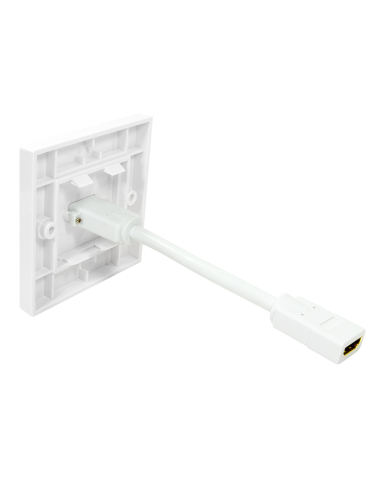 Roseta pared 1x HDMI