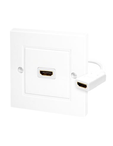 Roseta pared 1x HDMI