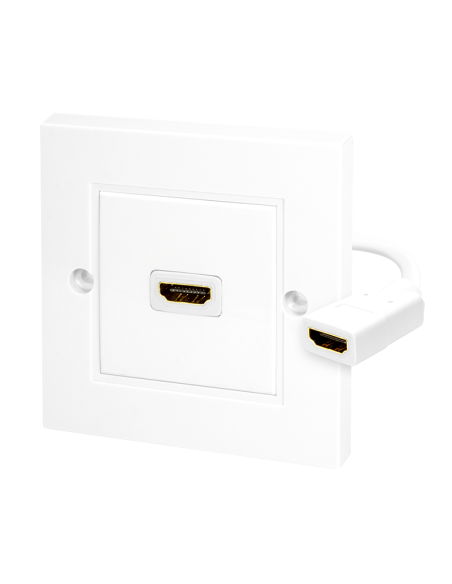 Roseta pared 1x HDMI