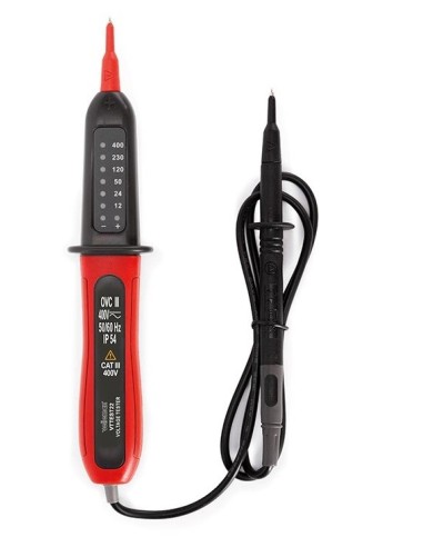 PROBADOR DE VOLTAJE BIPOLAR- AC & DC CATIII- DE 12V - 400V PANTALLA LED