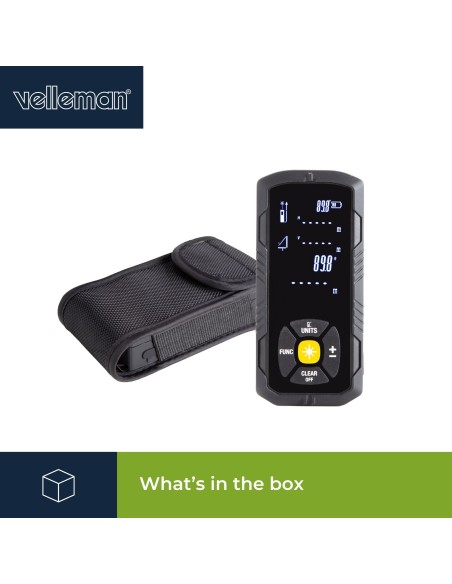 MEDIDOR DE DISTANCIA LASER DIGITAL 50Mts