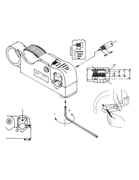 PELACABLES COAXIAL RG6-58-59-62