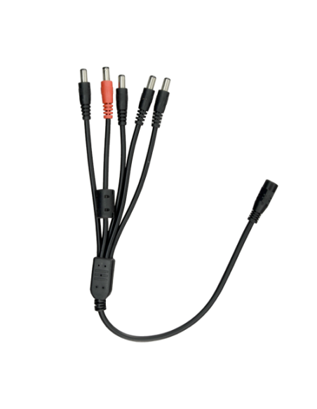 CABLE DE ALIMENTACIÓN 1MACHO-5HEMBRA CCTV