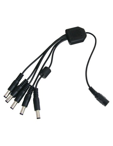CABLE DE ALIMENTACIÓN 1MACHO-5HEMBRA CCTV