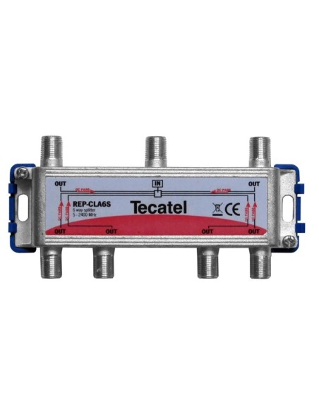 REPARTIDOR INTELIGENTE TV-SAT 5-2400MHZ 6 SALIDAS CONECTOR F