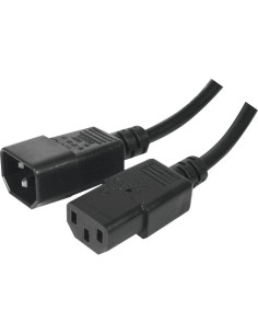 Cable de alimentación IEC macho/hembra 5mts.