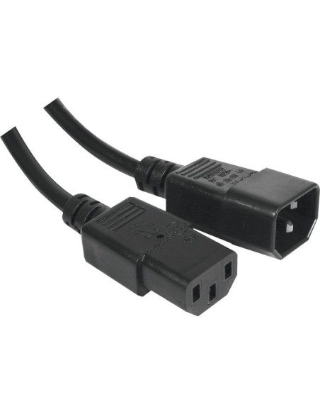 Cable de alimentación IEC macho/hembra 5mts.