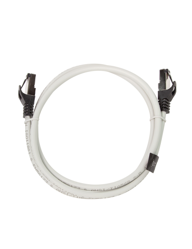 Cable 1.5mts RJ45 CAT 8.1 S/FTP Gris