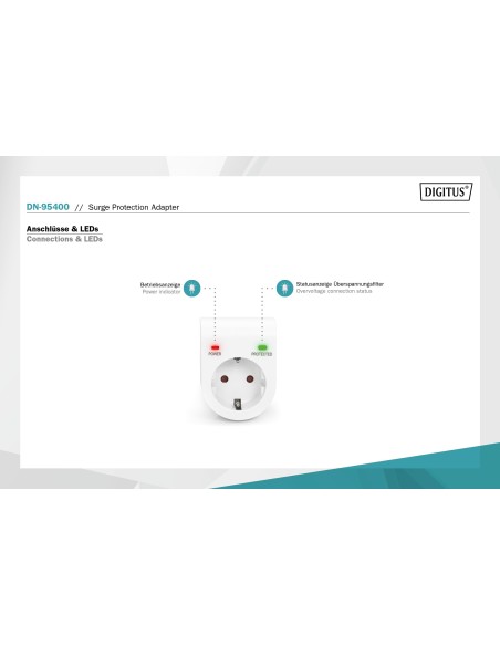 Enchufe protector sobretensiones 3500W