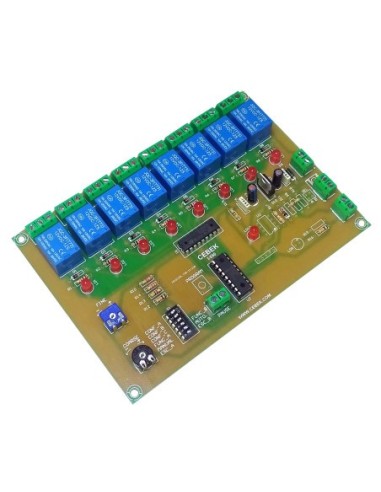 MANDO SECUENCIAL 8 SALIDAS