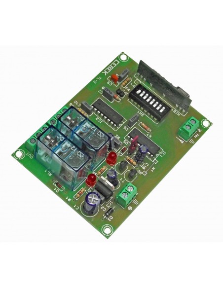 RECEPTOR RF 12V 2CH. MONOESTABLE GRUPO-1