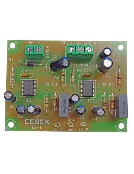 ETAPA POTENCIA STEREO DE 1,8W