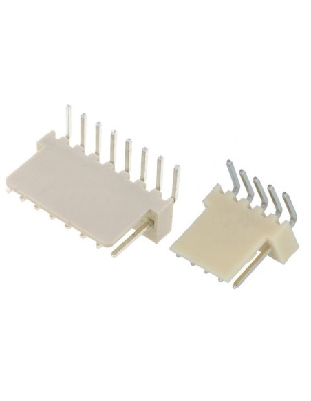CONECTOR MACHO NS25 PCB ACODADO 90º 11 CTS PASO 2'54mm
