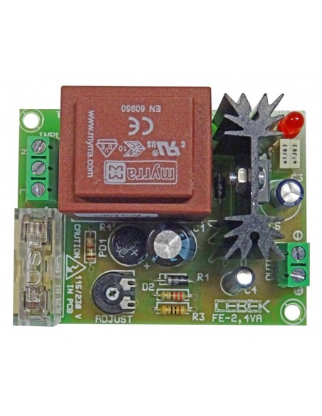 FUENTE DE ALIMENTACION ESTABLE 12V 130MA