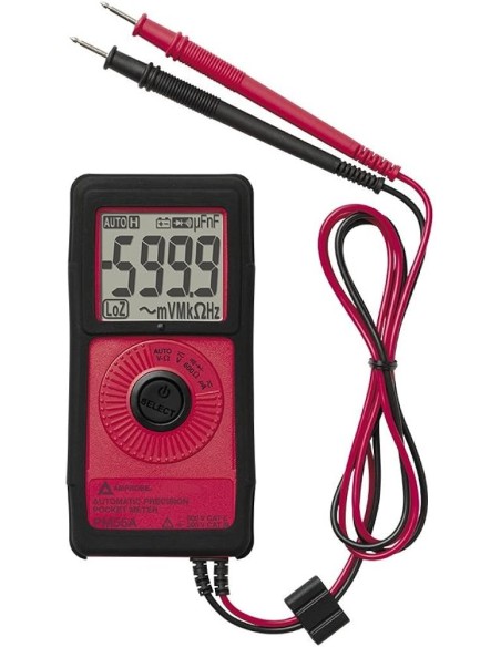 MULTÍMETRO DIGITAL AUTOMÁTICO DE BOLSILLO