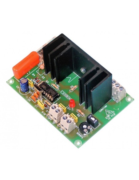 REGULADOR LUZ/VELOCIDAD C.A. PULSADOR