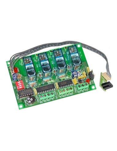 RECEPTOR IR 4 CANALES